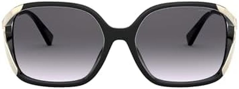 Coach Women's Hc8280u Universal Fit Sunglasses, Black/Grey Gradient