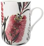 Maxwell & Williams Royal Botanic Gardens Australian Botanics Mug Bottlebrush 300ML Gift Boxed