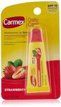 Carmex Daily Care Lip Balm Strawberry SPF 15, 0.35 oz (Tube in Blister Pack)