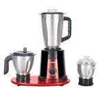 Mixer Grinder, Features 800 Watt Motor Comes with 3 Stainless Steel Jars, For Wet and Dry Spices, Chutneys and Curries