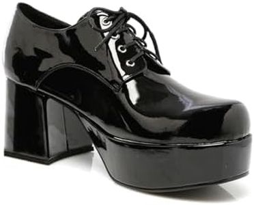 Ellie Shoes Men's Platform, Black, Medium, Black