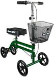 KneeRover Steerable Knee Scooter Knee Walker Crutches Alternative in Green