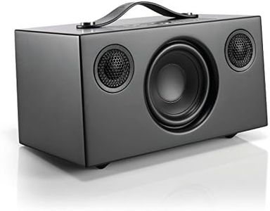 Audio Pro Altoparlante Portatile Multiroom - Cassa Wireless Stereo - La Tua Musica Come e Quando Vuoi - WiFi, Bluetooth - Apple Air Play, Spotify Connect Addon C5 - Nero