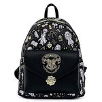 Loungefly Harry Potter Magical Elements AOP Mini Backpack Standard