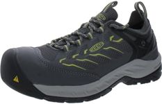 Keen Utility Women's Flint II Sport Low Composite Toe Work Shoe Construction, Magnet/Black