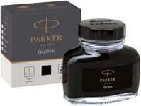 Parker Quink Ink Bottle, Black, 57 