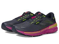 Brooks Women's Adrenaline GTS 22 B Width Running Shoe, Nightshadow/Viola/Nightlife, 11.5