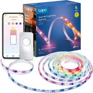 Tapo Smart LED Strip Light, 5m – Customizable Color Lighting
