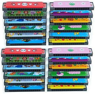 Harmonica for Kids Birthday Party Favor, 24Pcs Kids Harmonica Toy Gift, 16 Holes Toddler Harmonicas, Party Favors for Kids Goodie Bags