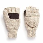 HOT SHOT Men's 20-238-1-az Mitten, Oatmeal - Pop-top Mitten, One Size 238 UK