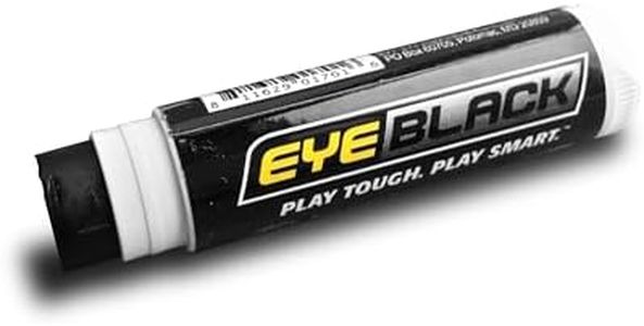 EyeBlack Anti-Glare Under Eye Black Sports Grease Stick for Pro Performance - Softball, Football, Baseball, Soccer, Cheer, Volleyball – Tailgate, Championship, Playoffs, Game Day - 1 Stick