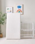 ATTABABY Crib Mattress, JPMA Certified Baby Mattress, Breathable Surface, CertiPUR-US and Oeko-TEX Approved, Standard Full Size for Crib & Toddler Bed, Waterproof Machine Washable Cover, 52” x 27.6”