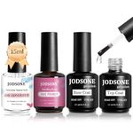 JODSONE 15ML Nail Dehydrator Nail Primer Base Coat Top Coat Glossy Surface Quick Drying Durable At Home DIY Nail Salon Girl Gift keep Nail Art Design Long Lasting