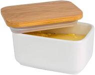 Arswin Butter Dish with Lid, Porcel