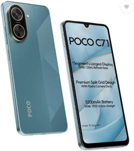 POCO C71, Cool Blue (4GB, 64GB)