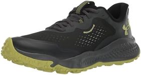 Under Armour Men's Charged Maven Trail Running Shoe, (100) Jet Gray/Jet Gray/Hushed Green, 10.5 US