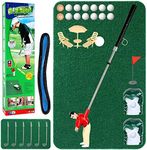 Wassteel Mini Golf Games - Funny Golfer Gifts for Kids, Unique Mini Golfer On A Stick for Father's Day/Retirement Gift, Funny Games for The Whole Family, Golf Toys for 6-9 Year Old Boys & Girls