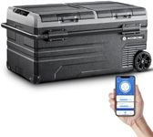 AAOBOSI 95L Car Refrigerator Portab