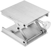 90 * 90mm Lab Lift Platform Aluminum Alloy Lab Jack Lift Rack Universal