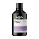 L'Oréal Professionnel Neutralising Shampoo against Yellow-tones, For Blonde to Platinum Blonde Hair, Serie Expert Chroma Crème, 300ml