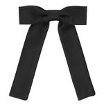 tiemart Kentucky Colonel Tie, Black, adult