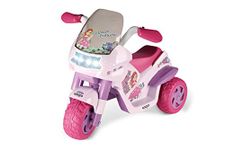 Peg Perego Children's 6V Flower Princess Three-Wheel Motorbike, Pink