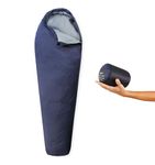 Litume Ultra Compact Sleeping Bag for Summer and 3 season 700+ Fill Power Down, Ultra-Lightweight and PortableMummy Sleeping Bag, 6-20°C/3-15°C Sleep Sack for Hiking Traveling Camping Backpacking