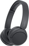 Sony WH-CH520 Wireless Headphones, Light Comfortable, on-Ear Style, Clear Voice Calls, 50 Hours Battery Life, Quick Charge, Multipoint, Black