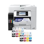 Epson EcoTank Pro ET-5850 Wireless Color All-in-One Supertank Printer with Scanner, Copier, Fax and Ethernet