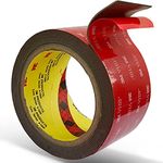 Double Sided Mounting Tape Heavy Duty, 3M VHB Foam Tape Strong Adhesive Waterproof Tape for Car Decor,Picture Hanging Home Decor and Office Decor (2" x 10ft)