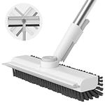 Floor Scrub Brush with Long Handle,