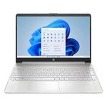 HP 8J0Z6UA#ABA 15.6" FHD Laptop - Intel Core i3-1215U, 8GB RAM, 256GB SSD, Windows 11 - Silver (15-dy5023st)