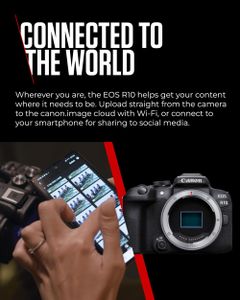 Canon EOS R10 Mirrorless Camera – Compact APS-C Digital Camera
