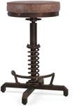 BOKKOLIK Industrial Bar Stool with 