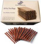 DAIFUQIHUA 50 Pcs Tire Plugs, The Strings of Tire Repair Kit, Tire Patch Plugs, Plugs to Fix A Flat, Suits Car, ATV, UTV, Motorcycle, Wheelbarrow