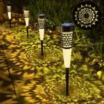 Geemoo Solar Lights Outdoor Garden,