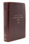 KJV, Charles F. Stanley Life Principles Bible, 2nd Edition, Genuine Leather, Brown, Comfort Print: Growing in Knowledge and Understanding of God Through His Word