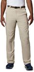 Columbia Men's Silver Ridge Cargo Pant, Fossil, 32x30-Inch