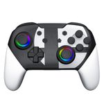 Switch Pro Controllers, Switch Controller Compatible with Switch/Lite/OLED, Pro Switch Controller with 6-Axis Gyro, Turbo, Dual Vibration