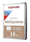 Toshiba N300 18TB NAS 3.5-Inch Inte