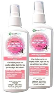 Stay Away Picaridin Mosquitoes Insect Repellent Unscented Spray - All Natural, Environmentally Friendly, No Mess, Standard Size 4-Ounce (2-Pack)