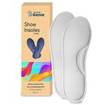 Home Genie Memory Foam Shoes Insole | shoe Insoles for All Shoes | Shoe Insole for heel pain | Super Soft Absorption Pads Comfortable, Soft, Durable, Washable (Size - 7, Pack of 1, Grey)