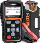 FOXWELL BT705 Car Battery Tester 12V 24V, Automotive 100-2000CCA Battery Load Tester Battery Analyzer Digital Charging System Alternator Tester Cold Cranking for Heavy Duty Truck Boat Marine SUV ATV