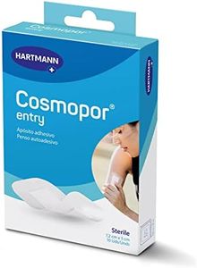 Cosmopor Entry: Apósitos Transpirables, Perfectos para el Tratamiento de Heridas Menores o Postoperatorias; 7,2x5cm; 10 unidades