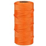 Orange 328 Feet Bricklaying Line, Braided Brick Builders Line Strong String Line for Building, Gardening, Marking and DIY Projects