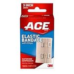 ACE 3 Inch Elastic Bandage with wit