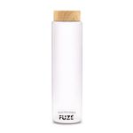 Fuze Borosilicate Glass Fridge Bottle with Stylish Wood finish Cap, 1000ml (4)