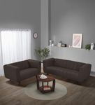 Sleepyhead Kiki - 3+2 Seater Sofa Set (Fabric, Earth Brown)