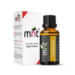 MNT Turmeric Essential Oil - 100% Pure & Natural Finest Grade Oil for Skin Whitening & Lightening, Hair Growth, Body Massage and Aromatherapy (30ML)