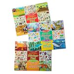 Melissa & Doug Reusable Sticker Pad Bundle - Jungle, Farm & Under the Sea | Art Activities For Kids, Restickable Stickers, Arts And Crafts For Kids Ages 3+